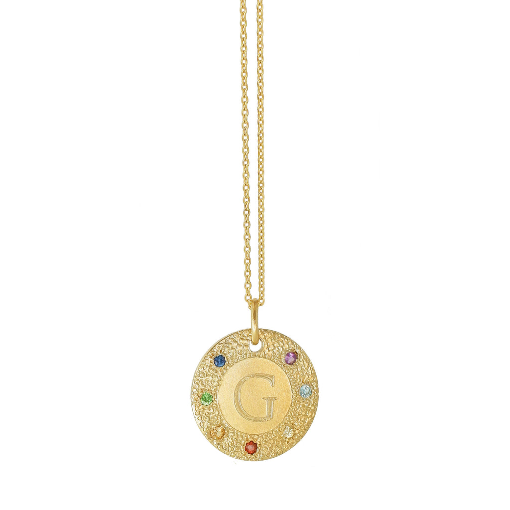 Personalised chakra necklace