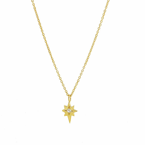 North star necklace gold shop