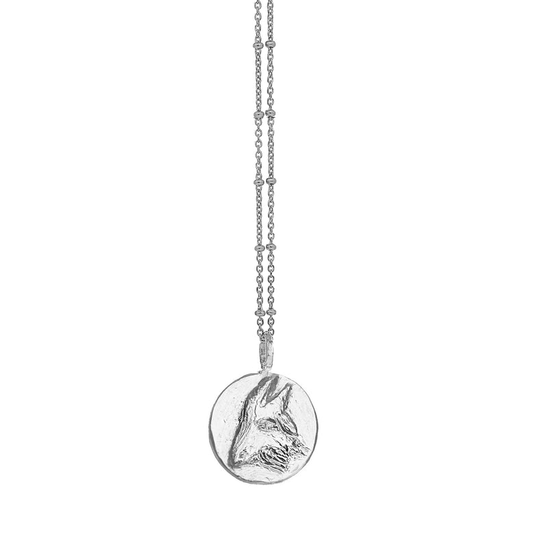 Zodiac Capricorn Pendant Necklace Silver
