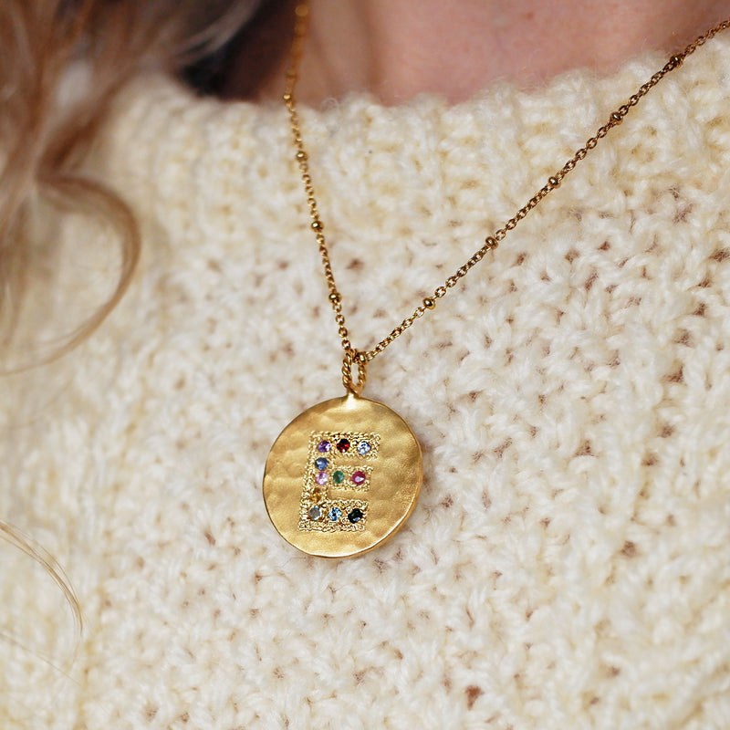 Triple Mini Disc Necklace – Laura Holland Jewellery