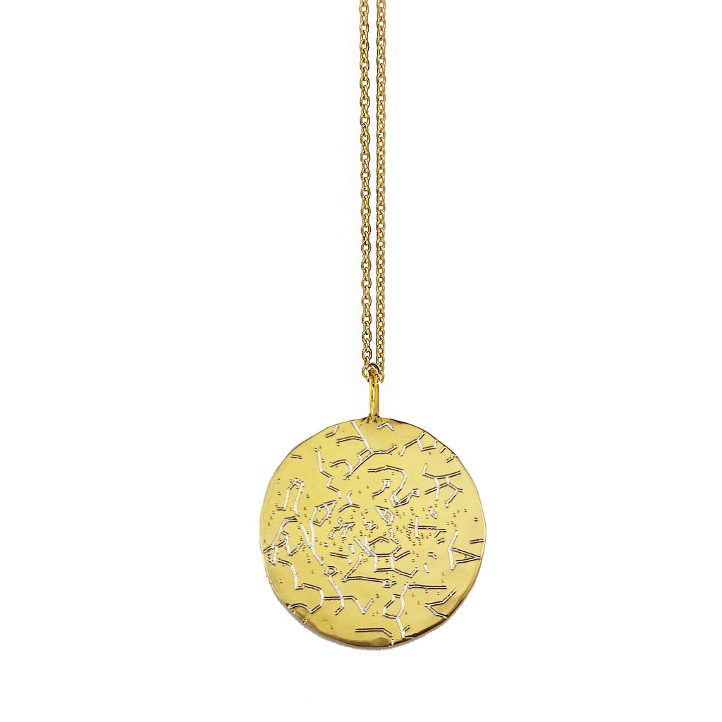 star map necklace