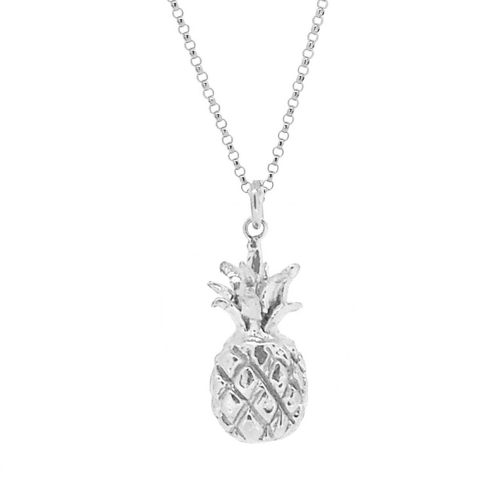Pineapple Necklace - Silver