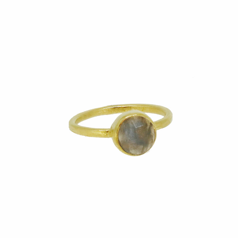 Rose Quartz Ring - Gold