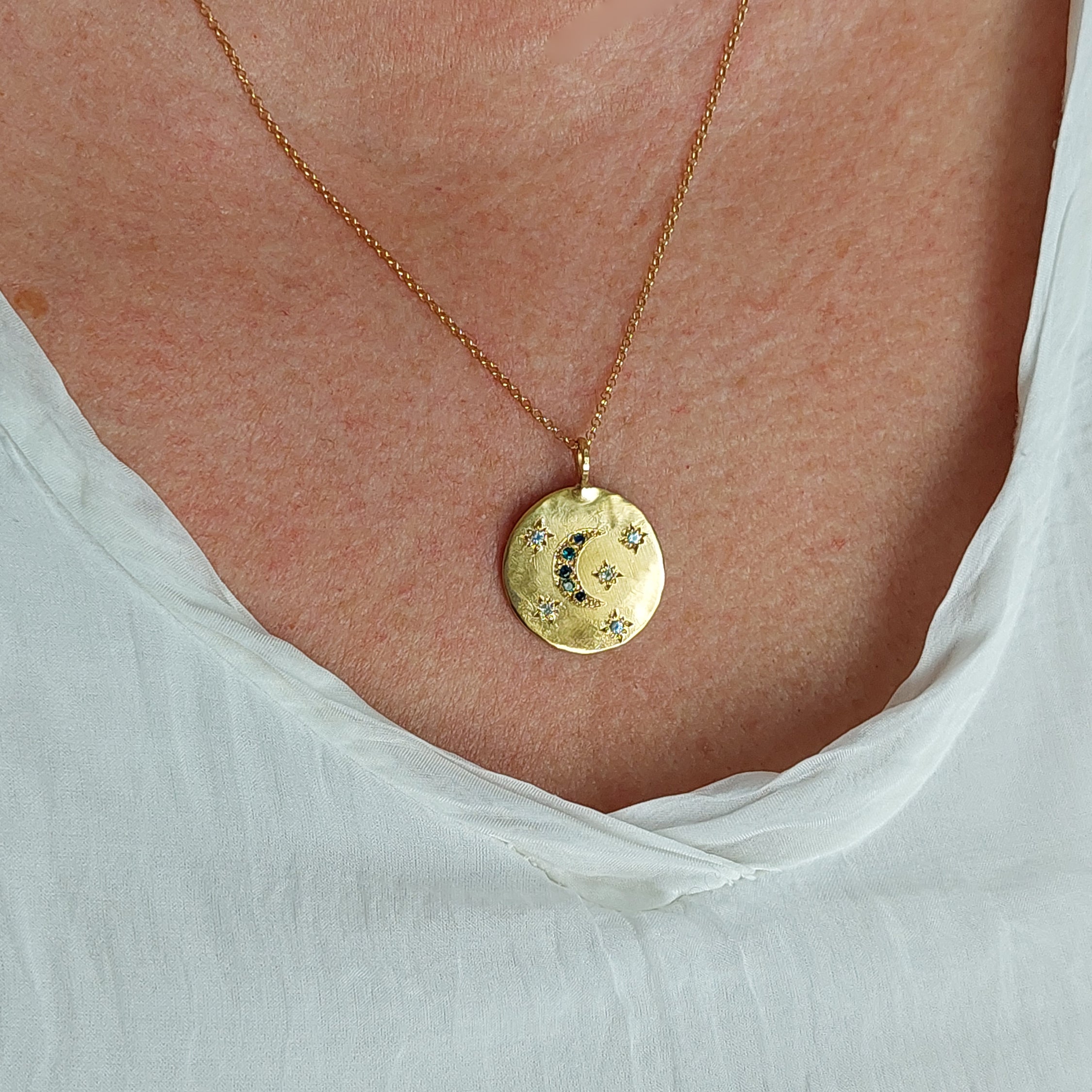 Celestial Moon and Star Necklace – Yvonne Henderson