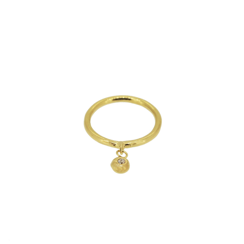 Labradorite Ring - Gold