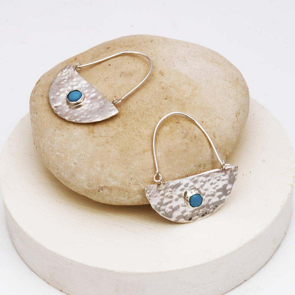 Earrings Silver Boho Jewellery Laihas La Moon Boheme Sterling